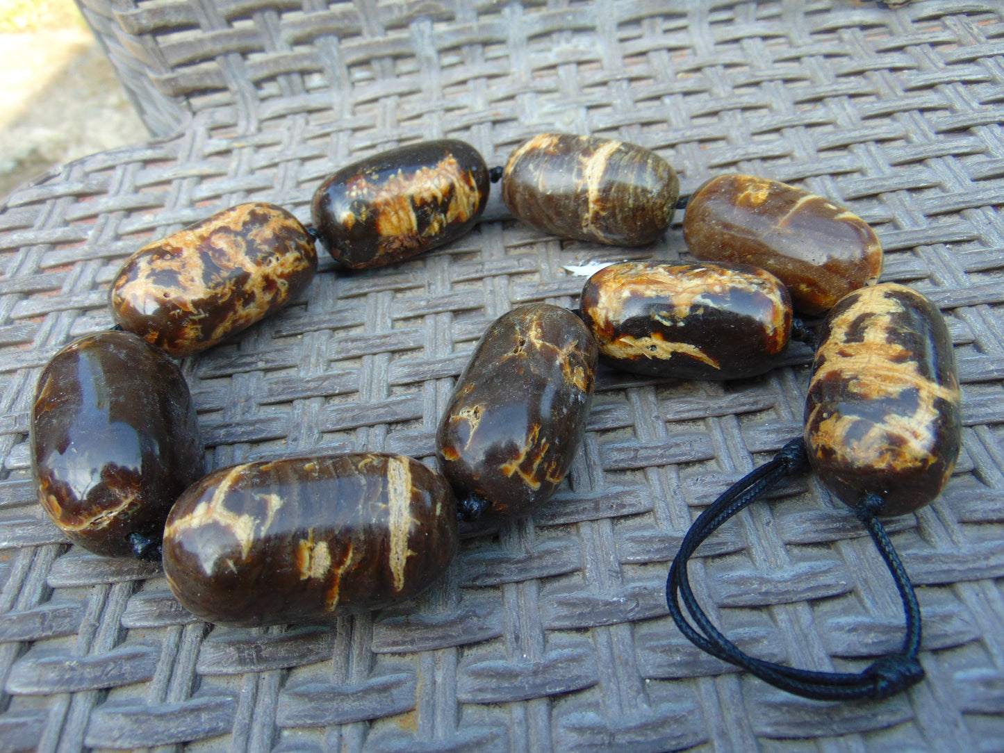214 gr Necklace Indonesian Aromatic Amber for Healing 26NN12