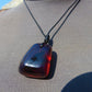 19 gr Pendant 38x33x21 mm Indonesian Blue Amber for Healing PDY59