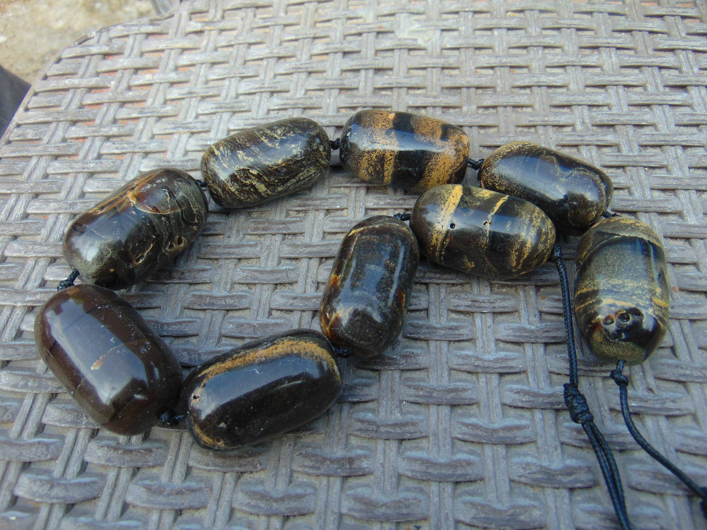 216 gr Necklace Indonesian Aromatic Amber for Healing 26NN11