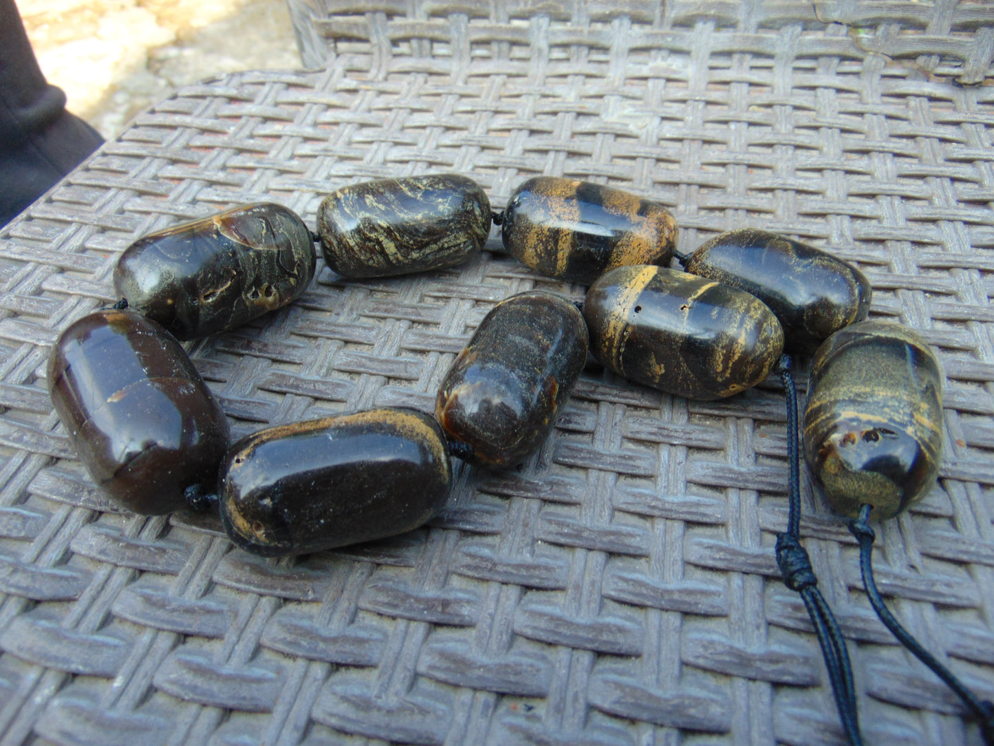216 gr Necklace Indonesian Aromatic Amber for Healing 26NN11