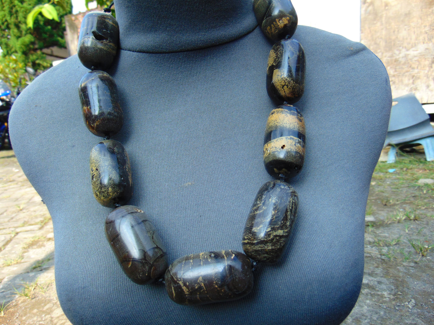 216 gr Necklace Indonesian Aromatic Amber for Healing 26NN11
