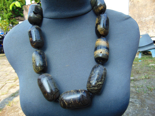 216 gr Necklace Indonesian Aromatic Amber for Healing 26NN11
