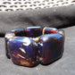 109 gr 7 Square Beads Bangle Indonesian Amber for Healing A7G21