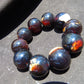 91 gram 10 Beads Mala Bracelet Indonesian Cherry Red Amber 25 mm for Healing FRB43