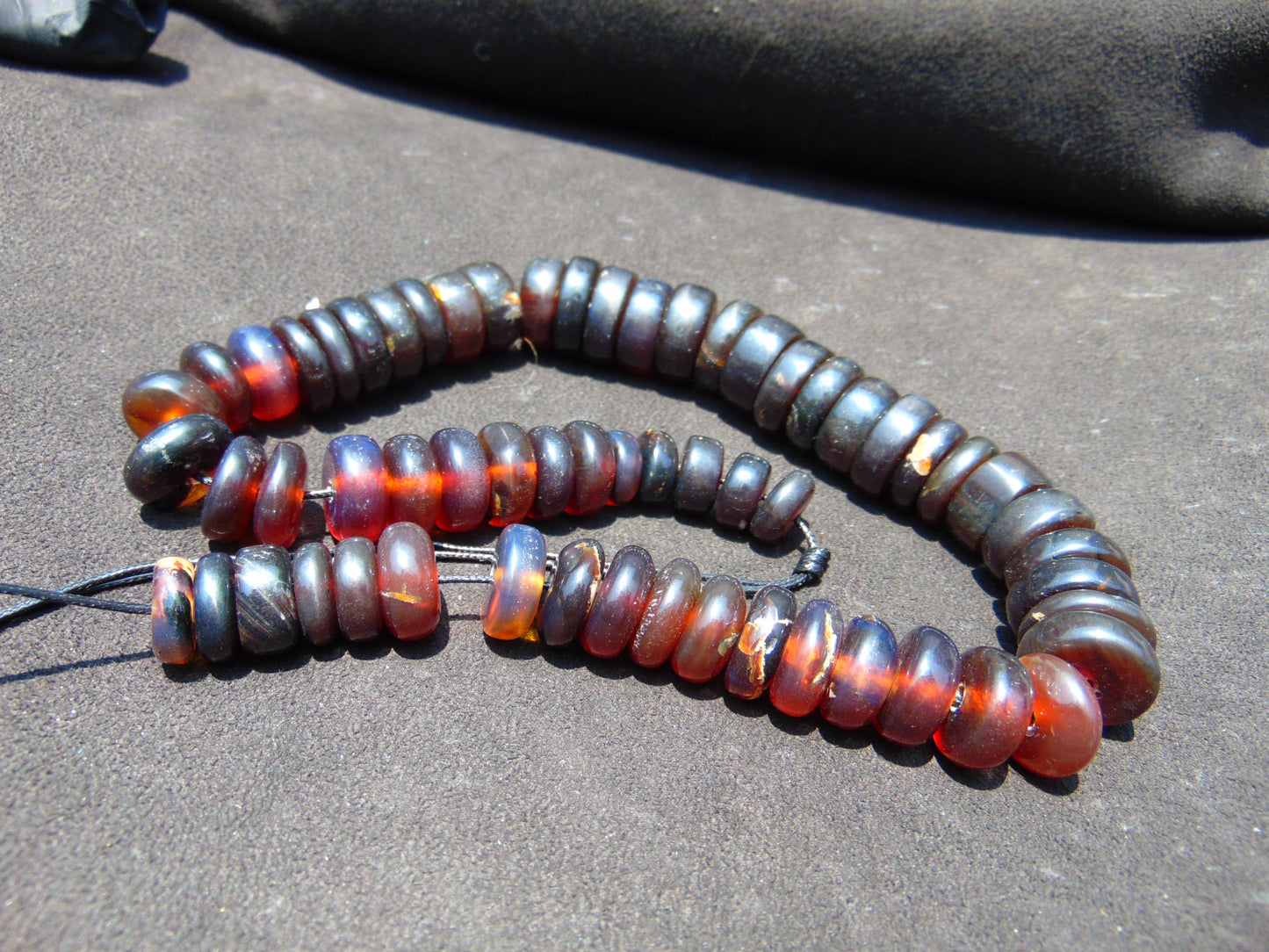 82 gram Small Beads Combination Necklace Indonesian Amber for Healing NE14