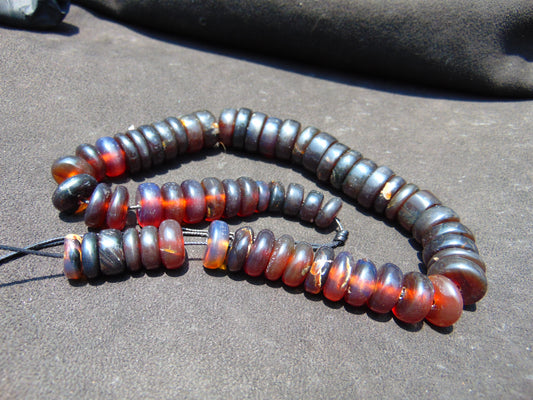 82 gram Small Beads Combination Necklace Indonesian Amber for Healing NE14
