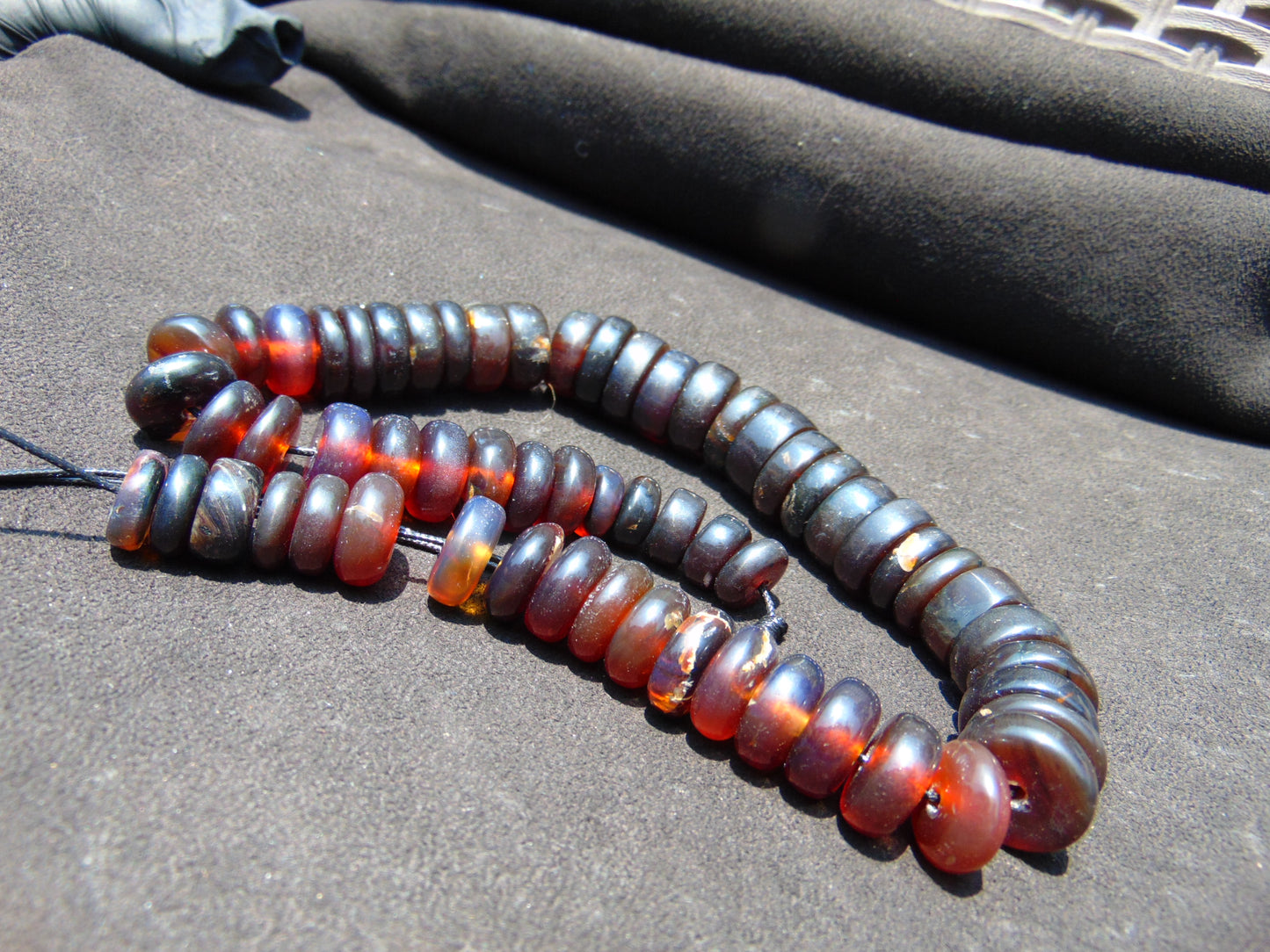 82 gram Small Beads Combination Necklace Indonesian Amber for Healing NE14