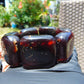 111 gr 7 Square Beads Bangle Indonesian Amber for Healing A7G32