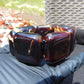 113 gr 7 Square Beads Bangle Indonesian Amber for Healing A7G41