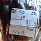 99 gr Komboloi Rosary 22+1 Beads 16x20 mm Indonesian Amber for Healing 26COAR14