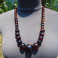 58 gram Small Beads Combination Necklace Indonesian Cherry Red Amber for Healing NE10