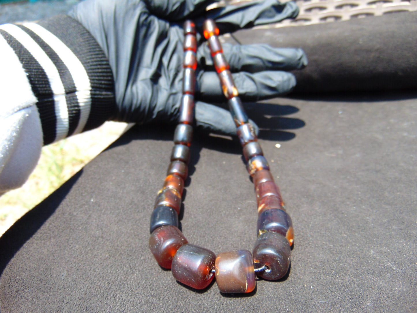 45 gram Small Beads Combination Necklace Indonesian Amber for Healing NE5