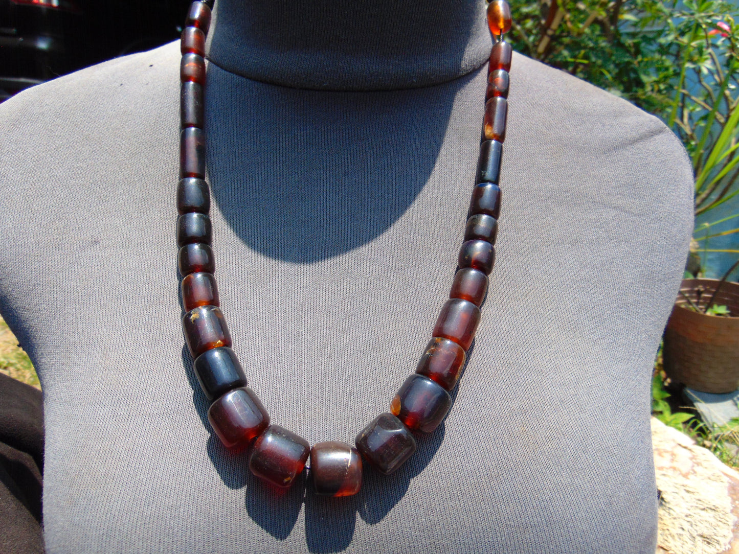 45 gram Small Beads Combination Necklace Indonesian Amber for Healing NE5