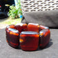 104 gr 7 Square Beads Bangle Indonesian Amber for Healing A7G38