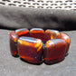 100 gr 7 Square Beads Bangle Indonesian Amber for Healing A7G46