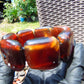 100 gr 7 Square Beads Bangle Indonesian Amber for Healing A7G46