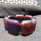 99 gr 7 Square Beads Bangle Indonesian Amber for Healing A7G49