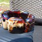 95 gr 7 Square Beads Bangle Indonesian Amber for Healing A7G36