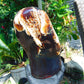 2074 Gr Full Polished Indonesian Purple Amber for Healing AR109