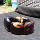 102 gr 7 Square Beads Bangle Indonesian Amber for Healing A7G22