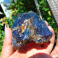 75 gram Rough Raw Indonesian Orange Blue Amber for Healing AGRB98