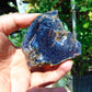 75 gram Rough Raw Indonesian Orange Blue Amber for Healing AGRB98