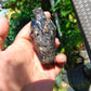 75 gram Rough Raw Indonesian Orange Blue Amber for Healing AGRB98