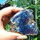 75 gram Rough Raw Indonesian Orange Blue Amber for Healing AGRB98
