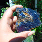 75 gram Rough Raw Indonesian Orange Blue Amber for Healing AGRB98