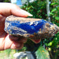 89 gram Rough Raw Indonesian Cystal Blue Amber for Healing AGRB83