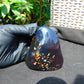 173 gr full polished 99x88x45 mm Indonesia Blue Amber for Healing ML98