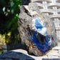 51 gram Rough Raw Indonesian Inclusion Blue Amber for Healing AGRB87