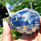 51 gram Rough Raw Indonesian Inclusion Blue Amber for Healing AGRB87