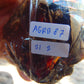 51 gram Rough Raw Indonesian Inclusion Blue Amber for Healing AGRB87