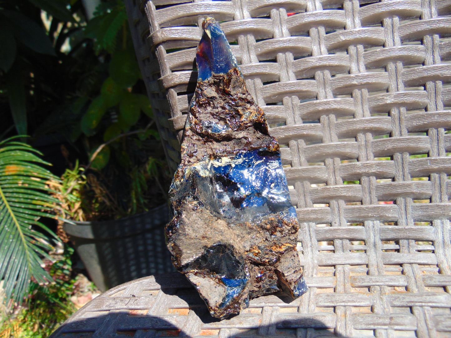 97 gram Rough Raw Indonesian Blue Amber for Healing AGRB81