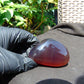 64 gr full polished 70x45x40 mm Indonesia Red Purple Amber for Healing 25ST10