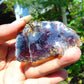 23 gram Rough Raw Indonesian Orange Blue Amber for Healing AGRB99
