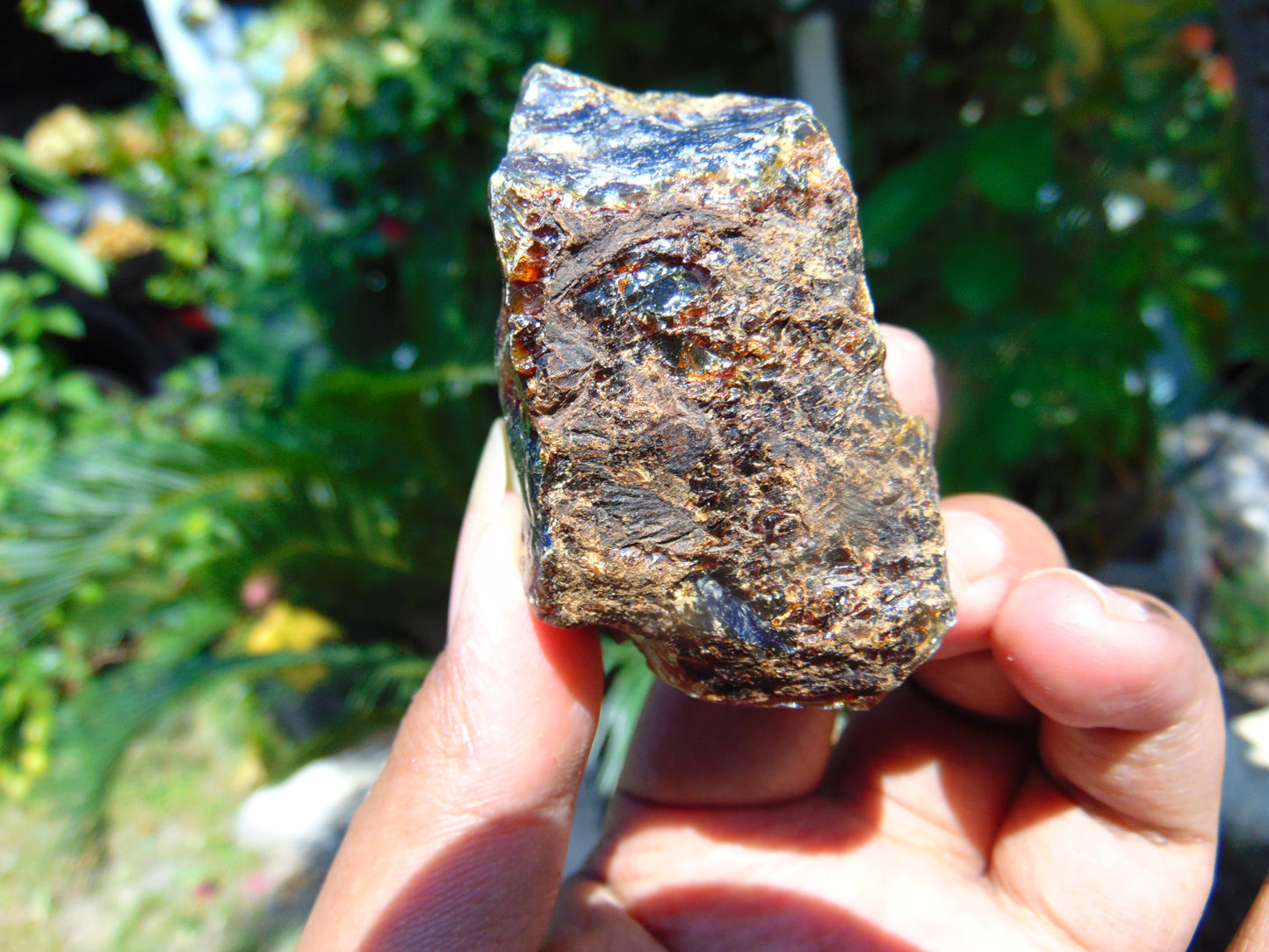 40 gram Rough Raw Indonesian Blue Amber for Healing AGRB60