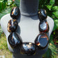 886 gr Big Necklace Indonesian Amber for Healing A7K85