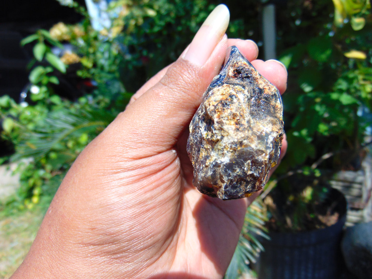 28 gram Rough Raw Indonesian Blue Amber for Healing AGRB75
