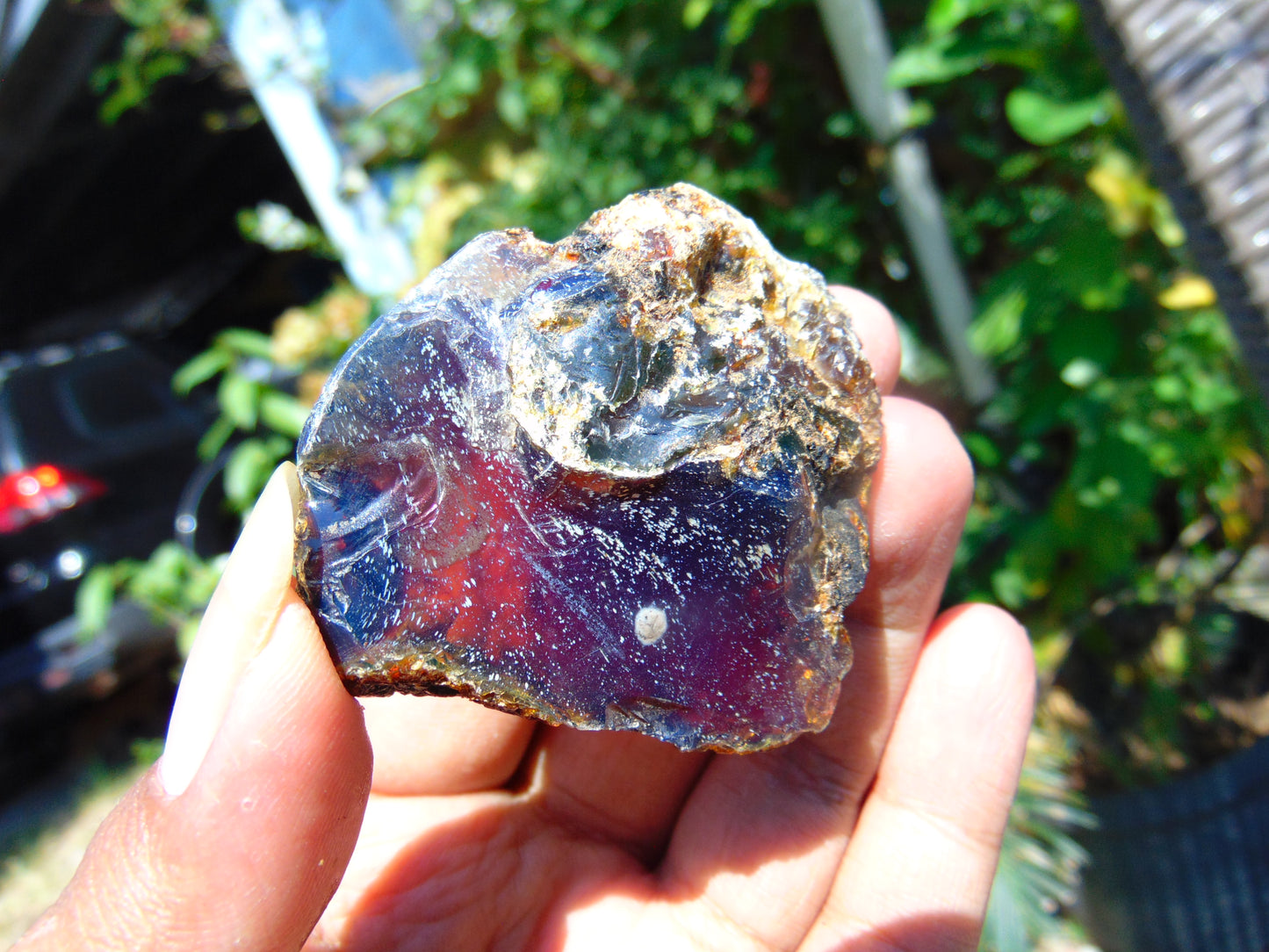 28 gram Rough Raw Indonesian Blue Amber for Healing AGRB75