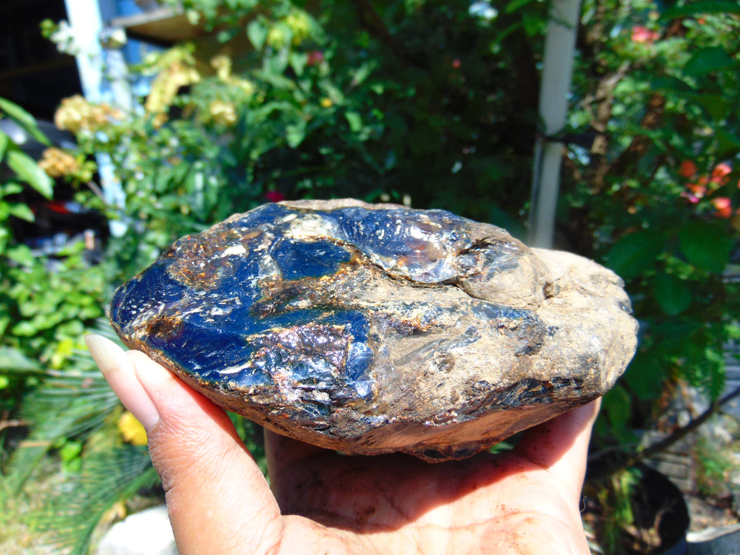 585 gram Rough Raw Indonesian Blue Amber for Healing AGRB30