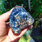 129 gram Rough Raw Indonesian Blue Amber for Healing AGRB52