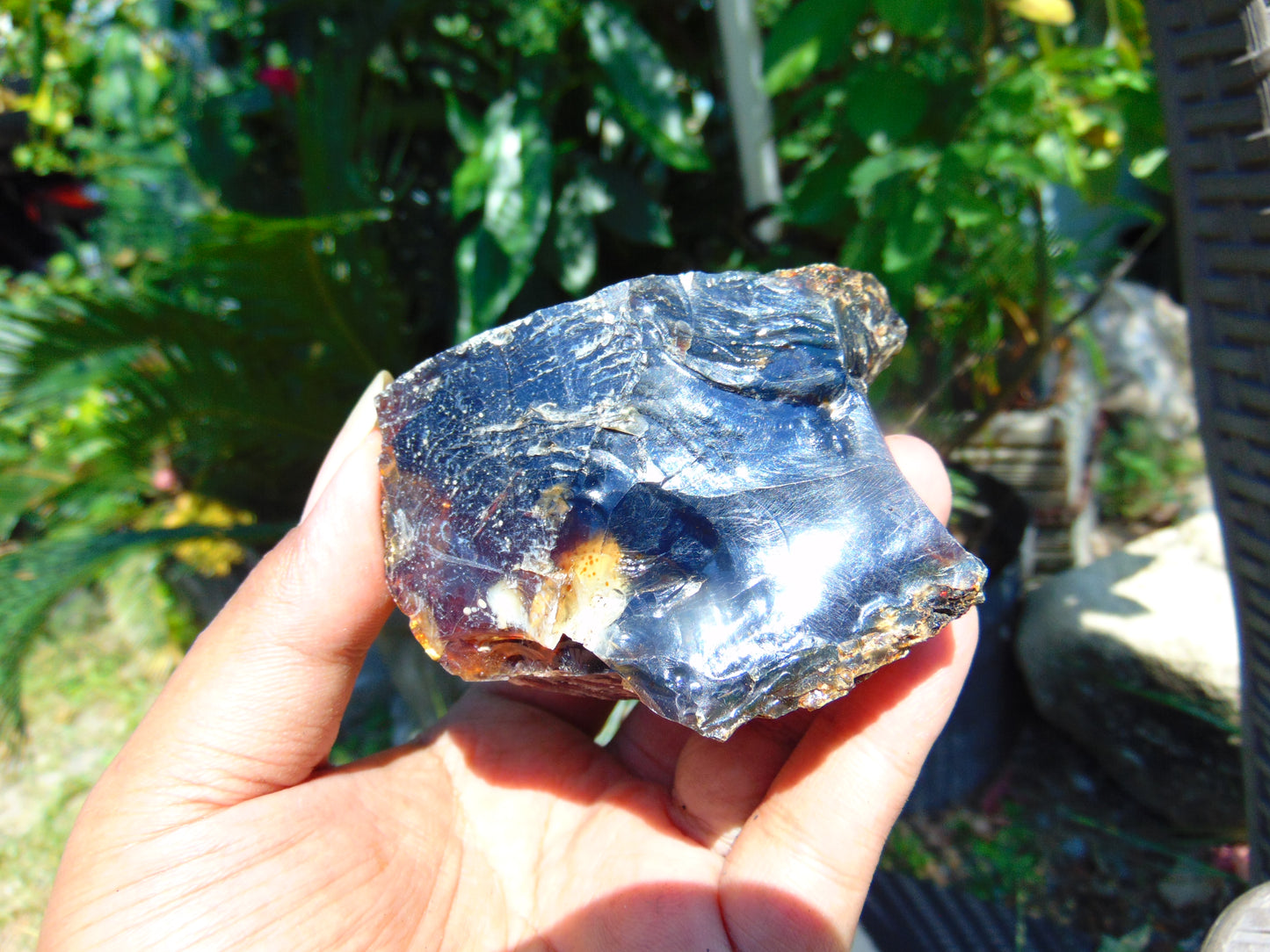 129 gram Rough Raw Indonesian Blue Amber for Healing AGRB52