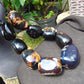 899 gr Big Necklace Indonesian Amber for Healing A9K90