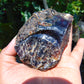 138 gram Rough Raw Indonesian Orange Blue Amber for Healing AGRB96