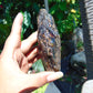 138 gram Rough Raw Indonesian Orange Blue Amber for Healing AGRB96