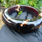 69 gr Big Bangle in hole 68 mm 20x17 mm Indonesian Sumatra Amber for Healing AJ20