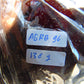 138 gram Rough Raw Indonesian Orange Blue Amber for Healing AGRB96