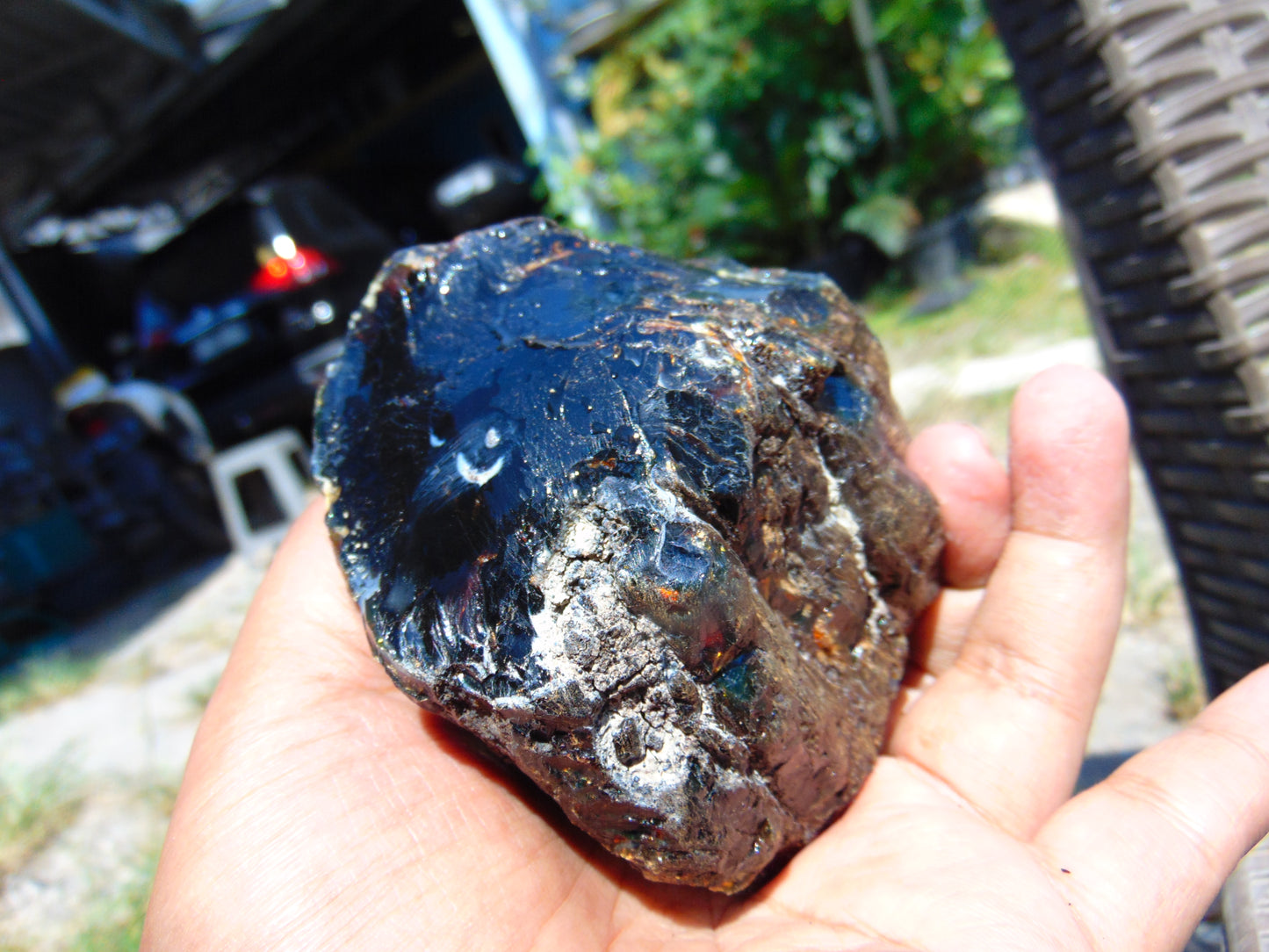 216 gram Rough Raw Indonesian Blue Amber for Healing AGRB53